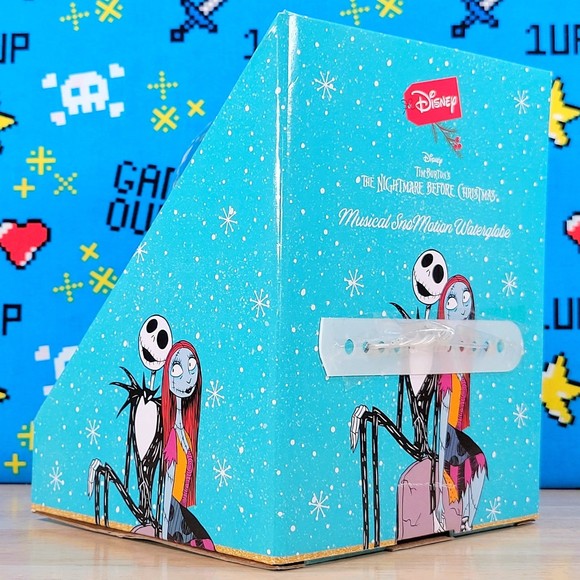 Disney Nightmare Before Christmas Jack Skellington Musical SnoMotion WaterGlobe - Picture 5 of 12